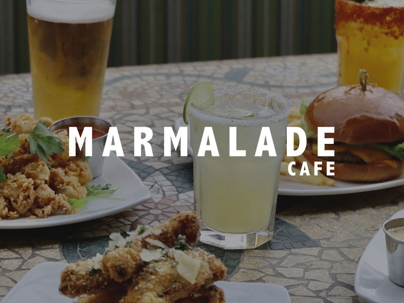 Marmalade Cafe serving fresh California cuisine in the Southbay at Plaza El Segundo